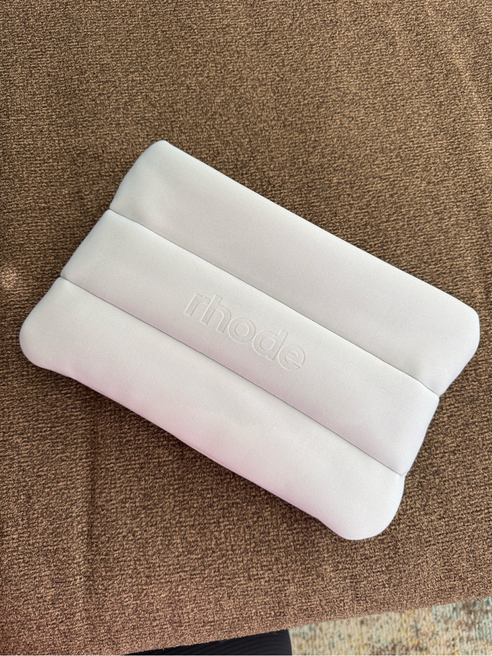 rhode light gray bag